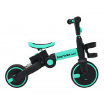 Detská trojkolka Happy bike 3v1 - tyrkysová